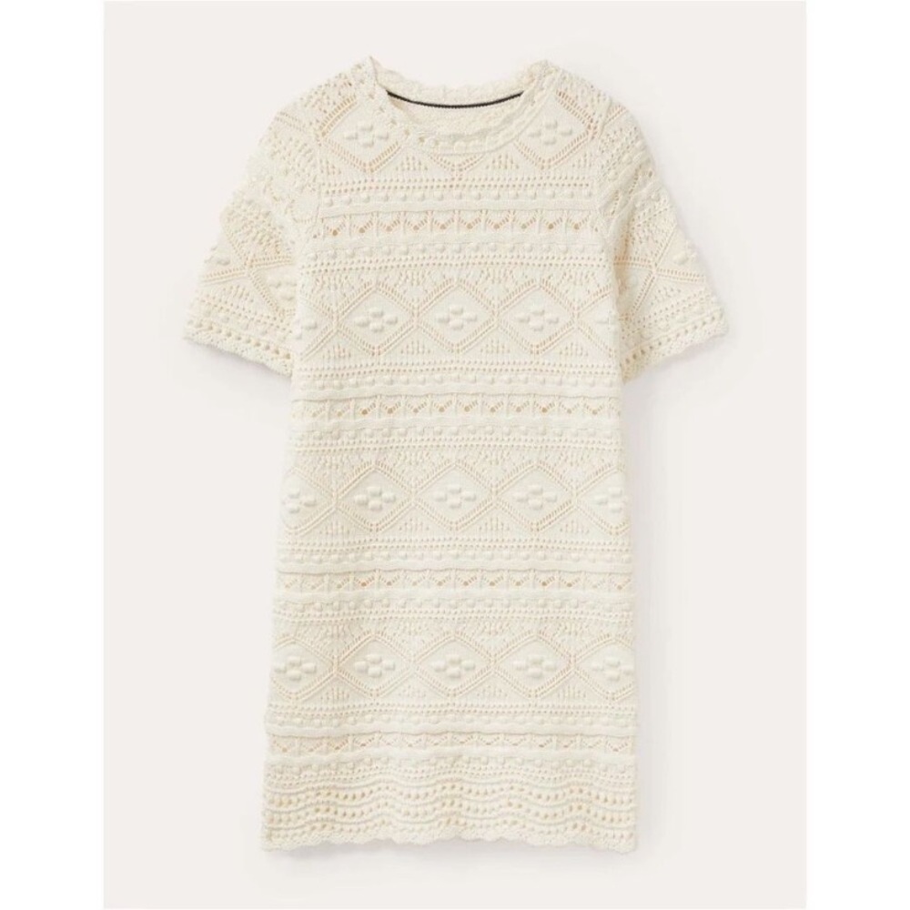 Boden Claudia Textured Knitted Dress - Picture 14 of 15